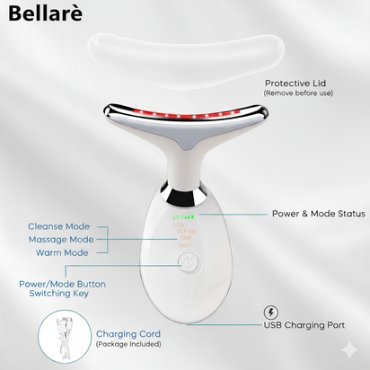 Bellarè RadianceLift™ EMS & LED Therapy Device